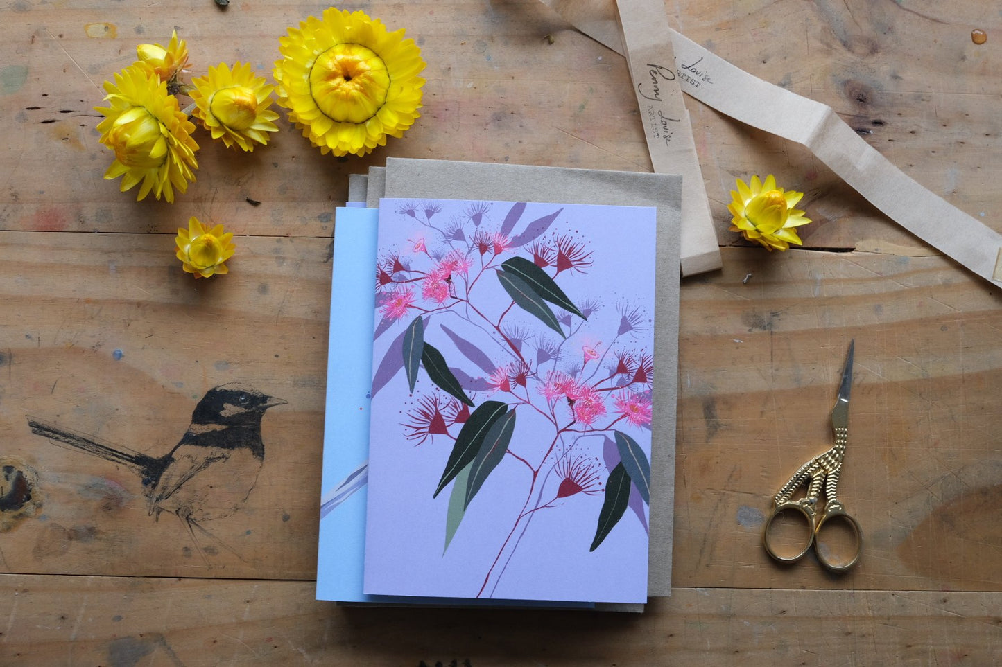 'Bright blossom' - Greeting card