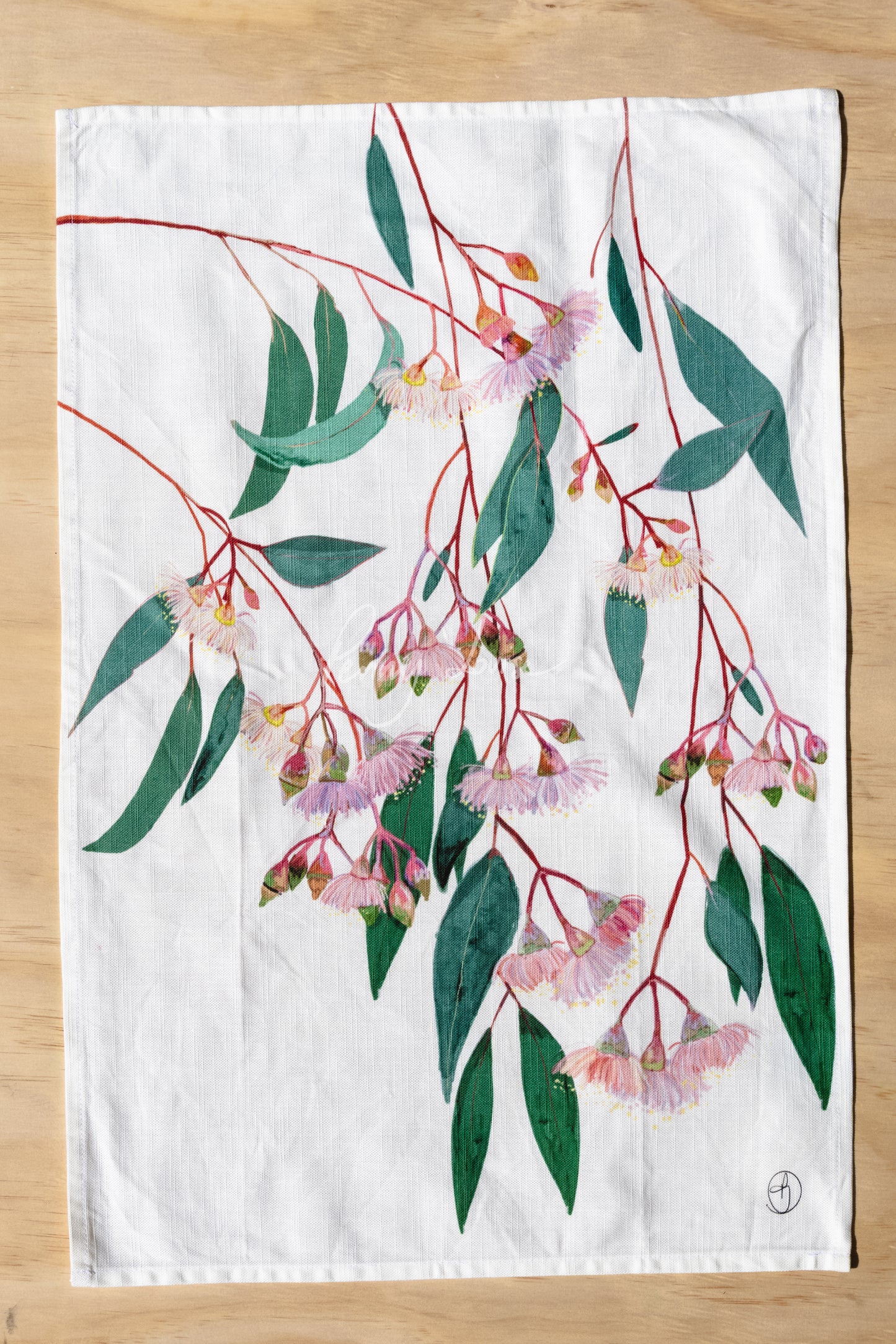 'Roadside Blooms' - Tea Towel