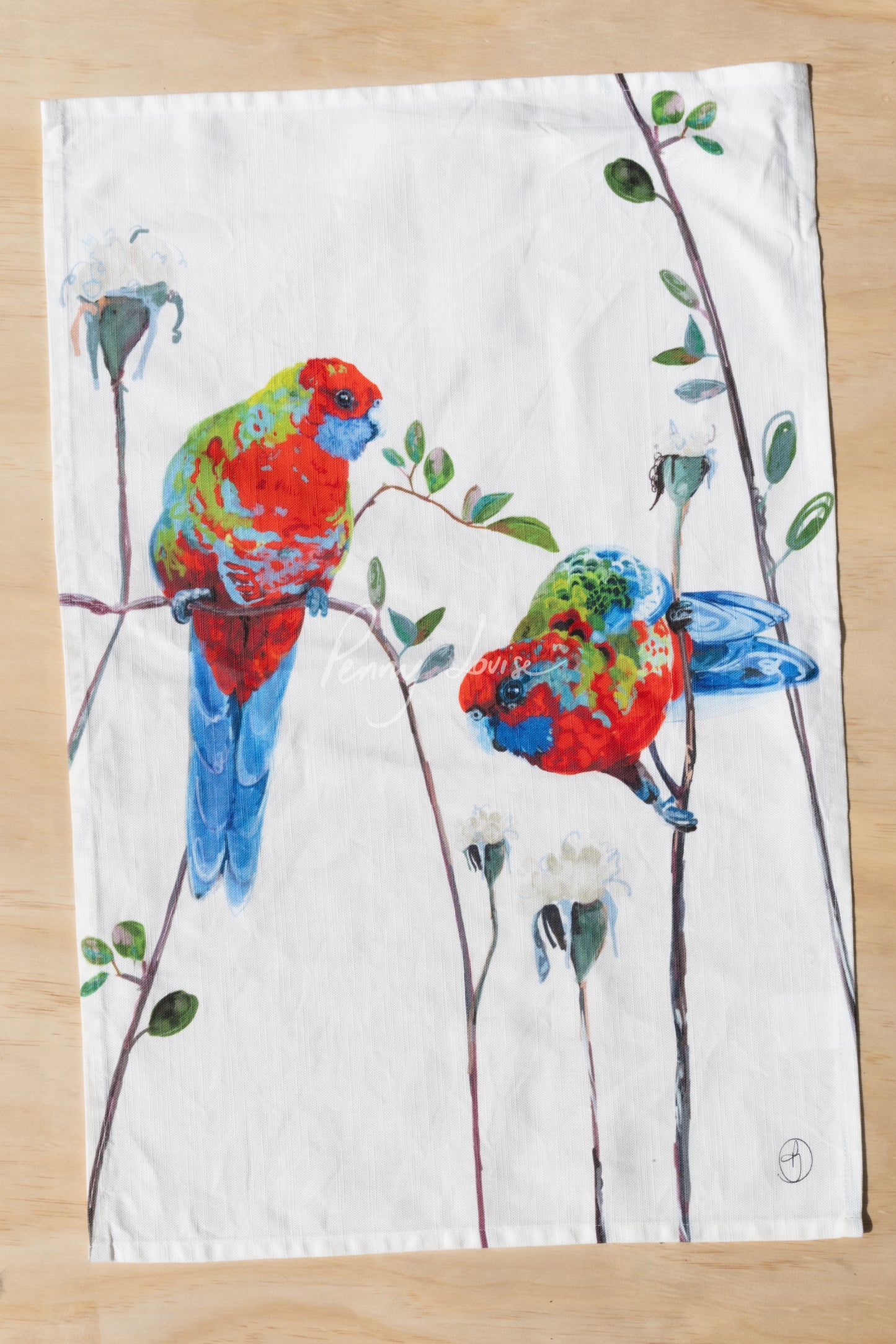 'Sweet Roses' - Tea Towel